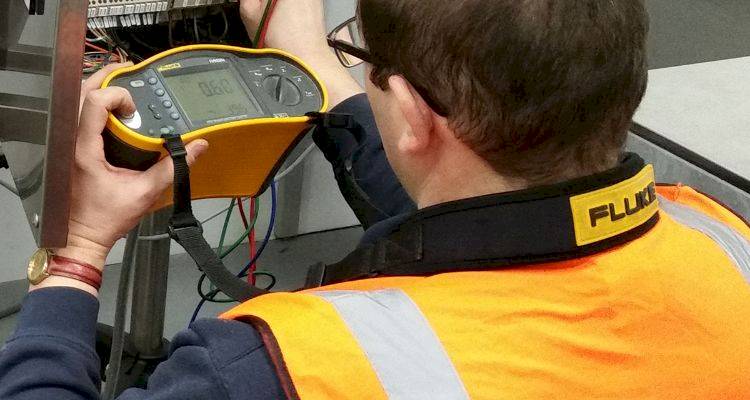 Electrical equipment and appliances are tested with portable appliance testing