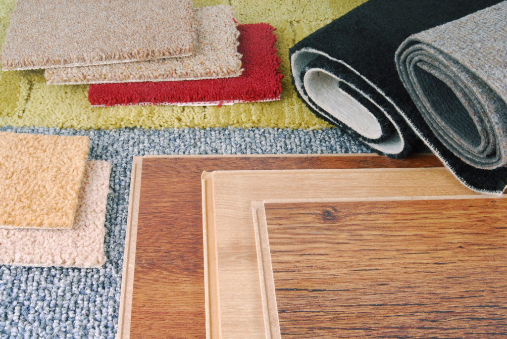 Different types of Luxury vinyl flooring in Beaumont